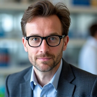 Portret Prof. Jana Nowaka, biochemika i badacza.